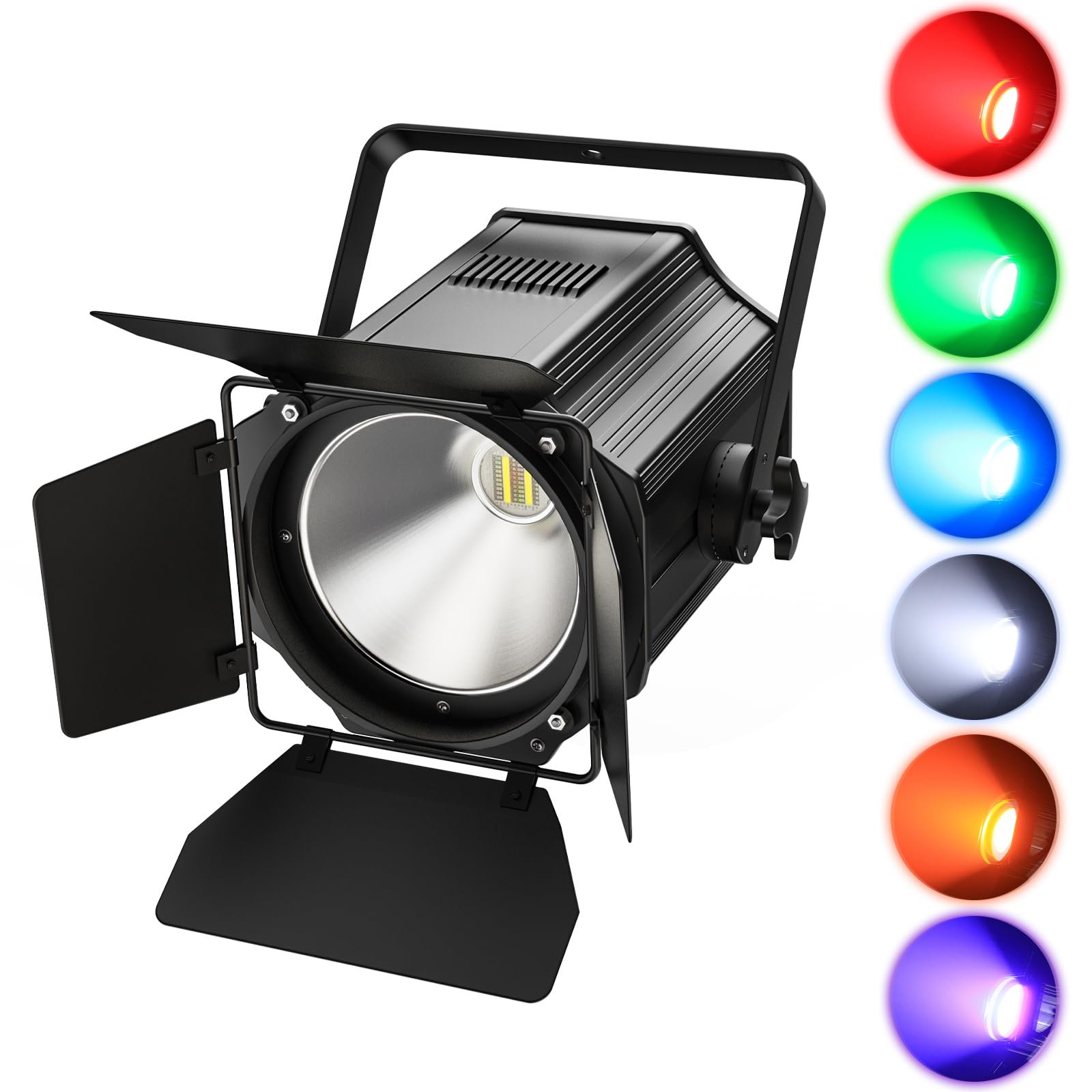 Amazon.com: Stage Lights with Barn Doors, 200W LED Par Can Lights